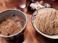 「特製つけ麺中盛り」@銀座 朧月の写真