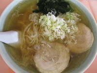 「手打ちラーメン　「530円」」@とんぼの写真