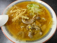 「もつラーメン」@一茶庵 支店の写真