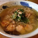 帆立貝柱の冷やしラーメン