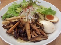 「塩まぜSOBA＋味玉」@自家製麺 TERRAの写真