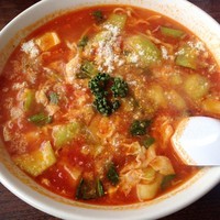 「トマトラーメン　890円」@馬鹿旨の写真