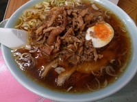 「ラーメン（とり皮入り）」@さくらい食堂の写真
