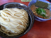 「つけ麺大盛400g」@二代目狼煙 本店 葉隠製麺の写真