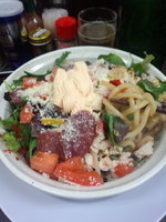 「ピザソバ800円」@丸直の写真