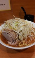 「小ラーメン辛いやつ ニンニクちょっと アブラ」@ラーメン二郎 八王子野猿街道店2の写真