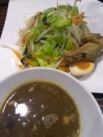 「カレーつけ麺　800円」@中華そば 最上の写真