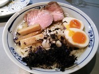 「氷見産煮干しラーメン 800円」@貪瞋癡の写真