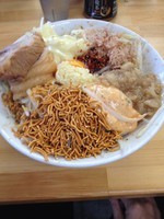 「まぜそば(並) ￥750」@ハイマウントの写真