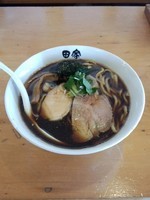 「【限定】煮干BLACK」@中華そば 田家 本店の写真