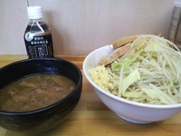 「つけ麺￥800＋豚2枚￥150ニンニクアブラ」@らーめん 武丸の写真