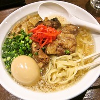 「【限定】俺の豚魚　800円」@スタミナラーメン 馬しゃ屋の写真