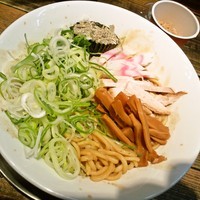 「まぜにぼ」@長尾中華そば 東京池袋店の写真