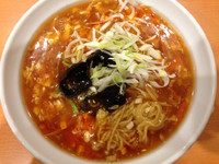 「スーラータンメン」@広東料理 唐苑の写真