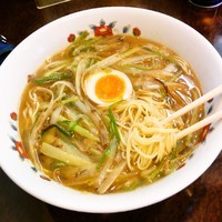 「ねぎらーめん（大盛）　750円」@ラーメン寺子屋 麺倶楽部の写真