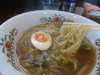 「ネギラーメン（７００円）」@ラーメン寺子屋 麺倶楽部の写真