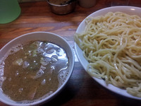 「半肉入りつけそば＋麺ダブル」@麺 髙はしの写真