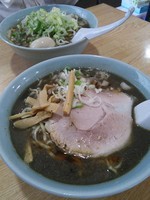 「極煮干し　太麺」@まる鐡二代目の写真