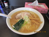 「ラーメン大盛　￥750」@麺屋 楠の写真