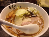 「こってり煮干しラーメン」@煮干しらーめん青樹 立川店の写真