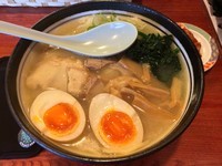 「鶏そば＋煮玉子（￥600＋￥100）」@とろそば屋 湘南店の写真