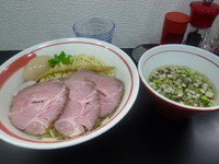 「アゴ出汁細つけめん+味玉（期間・数量限定）」@自家製麺SHINの写真