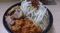 「辛ミートメン並（750円）」@ラーメンいつきの写真