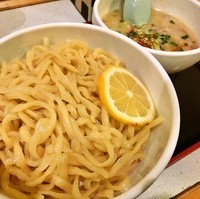 「塩つけ麺（中盛同一料金）770円」@なか邑の写真