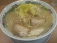 「あっさりとんこつ（大盛り）」@ラーメンマン（拉麺男）の写真