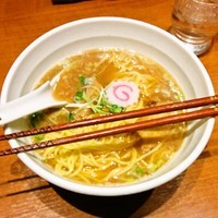 「中華そば 750円」@つけめんTETSU ラクーア店の写真