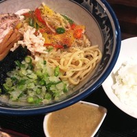 「【限定】クラブパプリカ（ひと口飯付き）」@麺や 蒼 AOIの写真