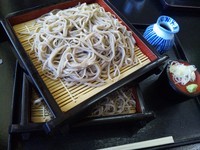 ざるそば 食べ放題 1400円 道の駅 信濃路下條 そばの城 のレビュー そばデータベース