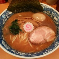 「らーめん＋味玉」@らーめん文蔵の写真