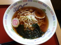 「醤油ラーメン280円」@勝どき食堂 上里店の写真