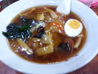 「日替ラーメン（大王ラーメン）（500円）」@つけ麺大王 蒲田東口店の写真