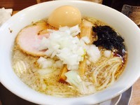 「背脂中華そば 味玉大盛り」@麺屋 鶴若の写真