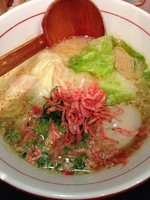 「極海老煮干し味付け玉子」@青森煮干し中華そば JIN 海老の陣の写真