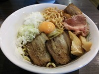 「【メール会員限定】濃厚煮干油そば750円」@中華蕎麦 瑞山（ZUIZAN）の写真