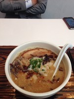 「鬼塩豚骨ラーメン」@鬼そば 藤谷の写真