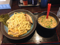 「濃厚魚介つけ麵」@自家製麺 川崎屋の写真
