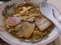 「ラーメンセット＋餃子」@信喜亭の写真