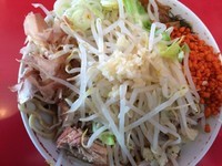 「まぜそば 700円」@ひたちなか大盛軒の写真