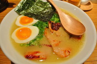 「スペシャルラーメンとろり＋鶏そぼろ丼」@鶏ポタラーメン THANK 大門店の写真