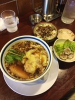 「こころやワンタン麺＋Ｃセット」@こころやの写真
