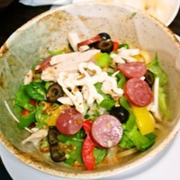 「ピザソバ　800円」@丸直の写真