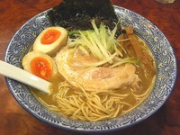 「【GW限定】味玉濃厚鶏煮干しらーめん￥780」@自家製太麺 元気屋の写真