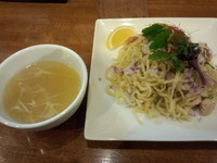 「吉備黄金鶏の鶏油そば(850円)」@麺や維新の写真