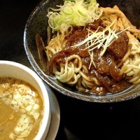 「【限定】牛スジのまぜつけ」@麺堂 稲葉の写真