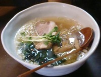 「塩らーめん」@麺屋 げんぞうの写真