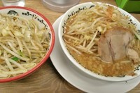 「野郎ラーメン\700＋焼き野菜増し\50」@野郎ラーメン 浅草橋西口店の写真
